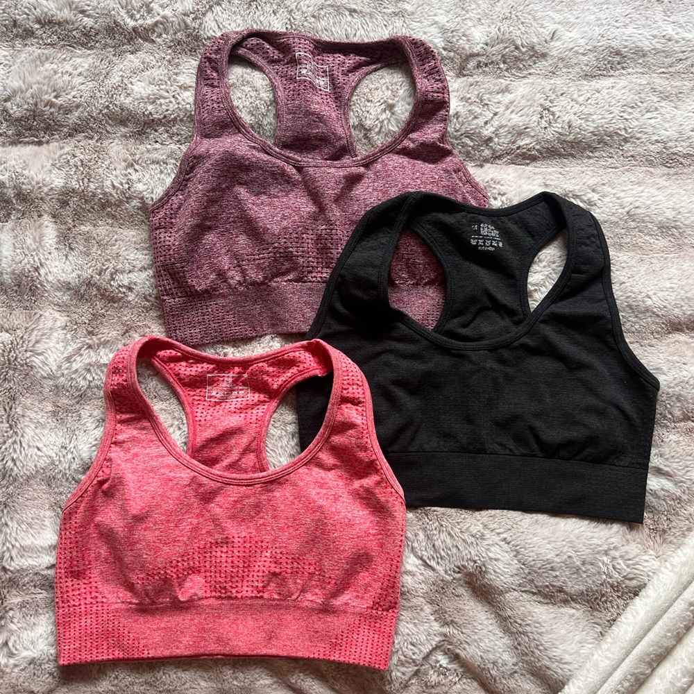 3 bundle sports bras